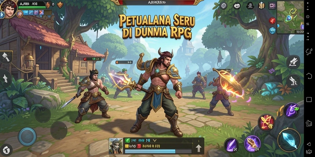 Screenshot gameplay AJR88 yang menggambarkan pertarungan dinamis.