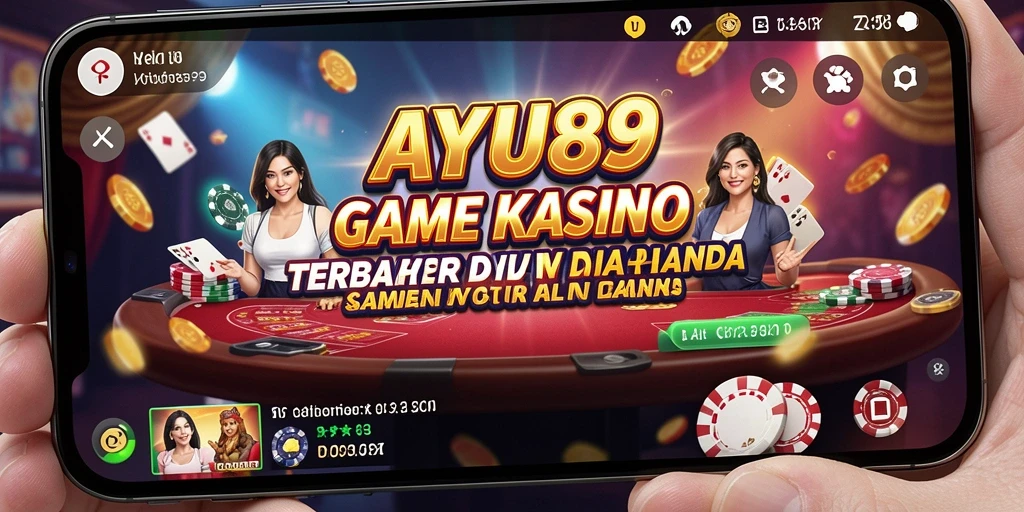 Screenshot AYU89 menampilkan pengalaman bermain kasino yang mengasyikkan.