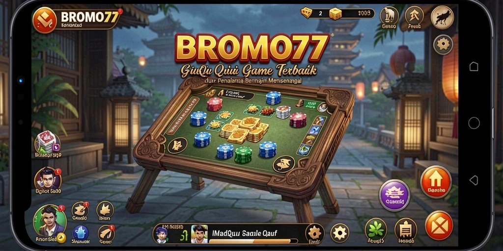 Screenshot gameplay BROMO77 dengan tampilan yang menarik dan interaktif.