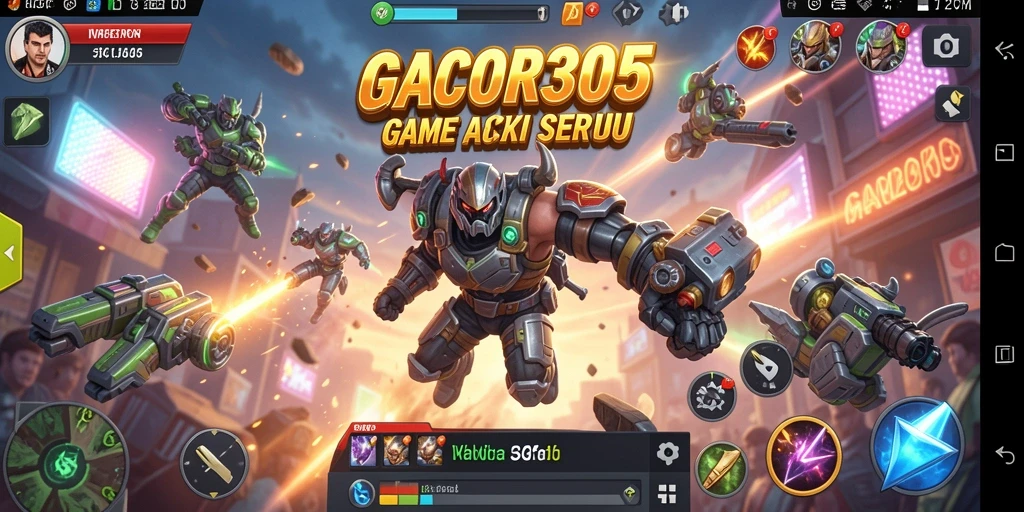 Tampilan screenshot utama GACOR305 menampilkan aksi yang mendebarkan.