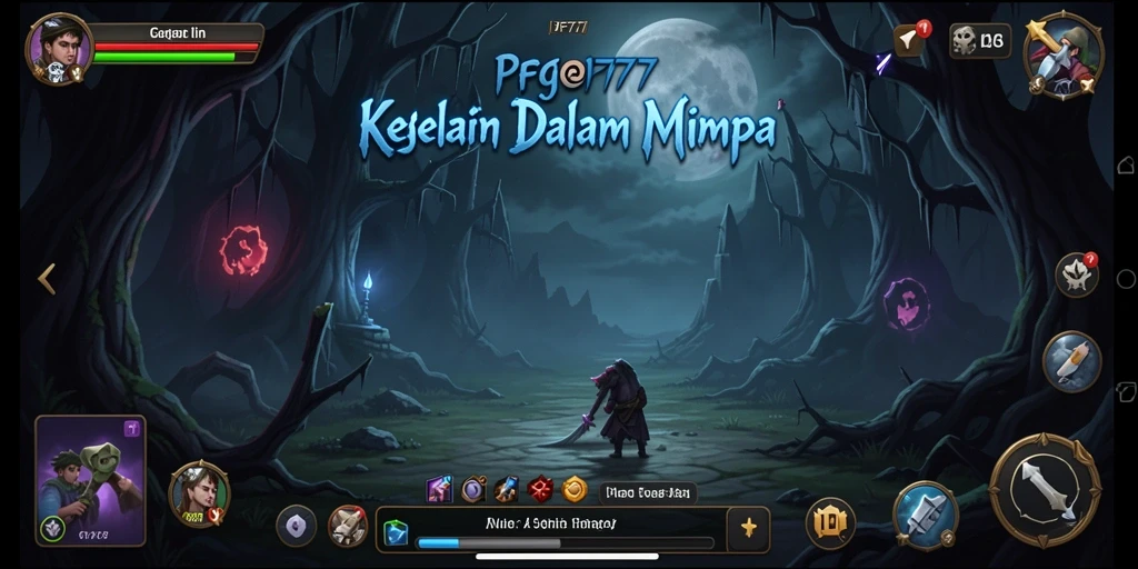 Gameplay PF777 yang mencekam dengan atmosfer horror yang kental.