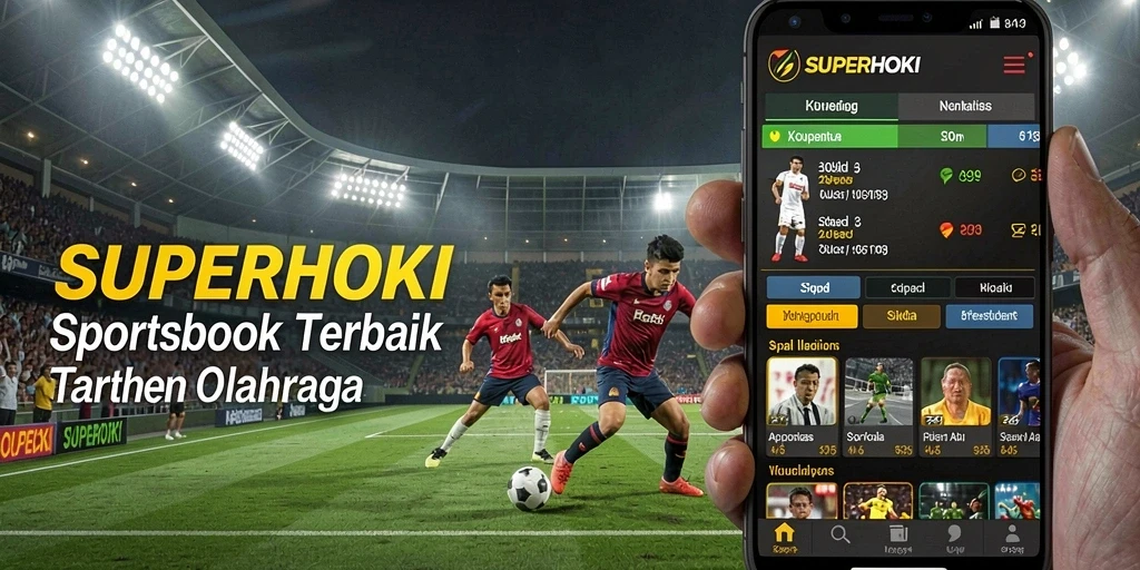Gameplay menarik dari SUPERHOKI dengan berbagai pilihan taruhan olahraga.